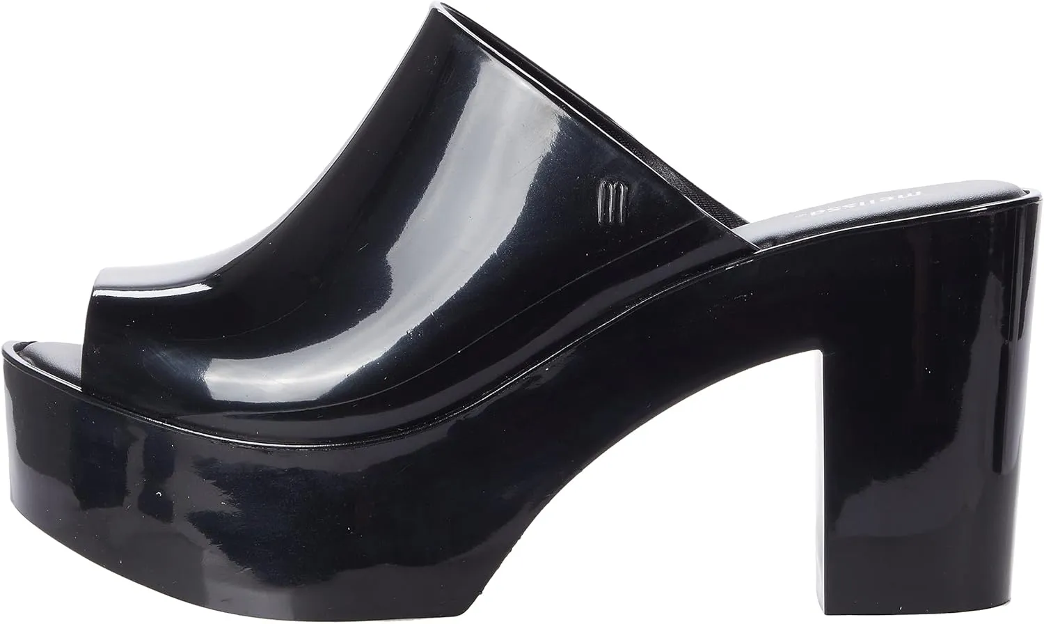 Melissa Mule Heel Collection - Fashion Sandal for Women - Iridescent Comfortable Mule Style - High-Shine Upper with Bubblegum Scent - Chic and Sophisticated