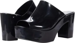 Melissa Mule Heel Collection - Fashion Sandal for Women - Iridescent Comfortable Mule Style - High-Shine Upper with Bubblegum Scent - Chic and Sophisticated