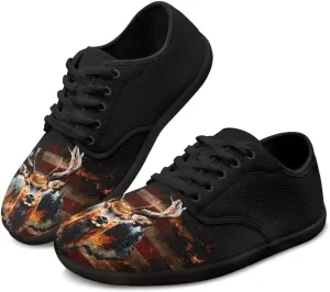 Men Minimalist Walking Shoes Wide Toe Barefoot Shoes Zero Drop Casual Sneakers Breathable Slip On Tennis Shoe