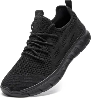 Men's Breathable Running Shoes Comfortable Walking Sneakers for Gym Sports Fitness Casual Fashion Workout Shoes Non-Slip Lightweight