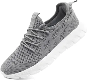 Men's Breathable Running Shoes Comfortable Walking Sneakers for Gym Sports Fitness Casual Fashion Workout Shoes Non-Slip Lightweight