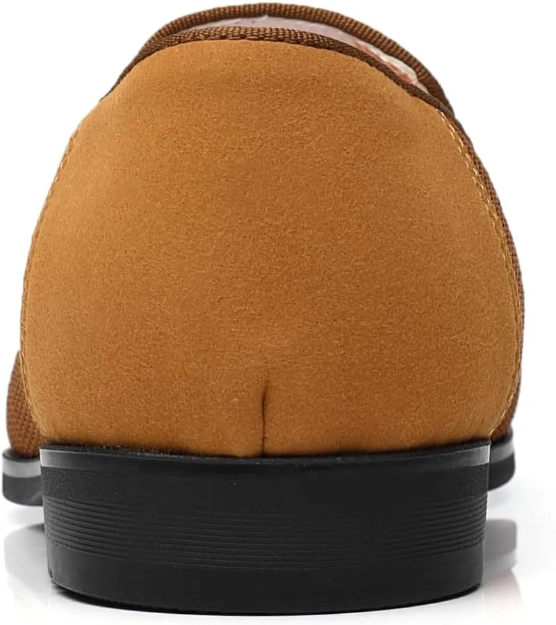 Men's Casual Loafers Slip-on Walking Dress Comfortable Fashion Shoes
