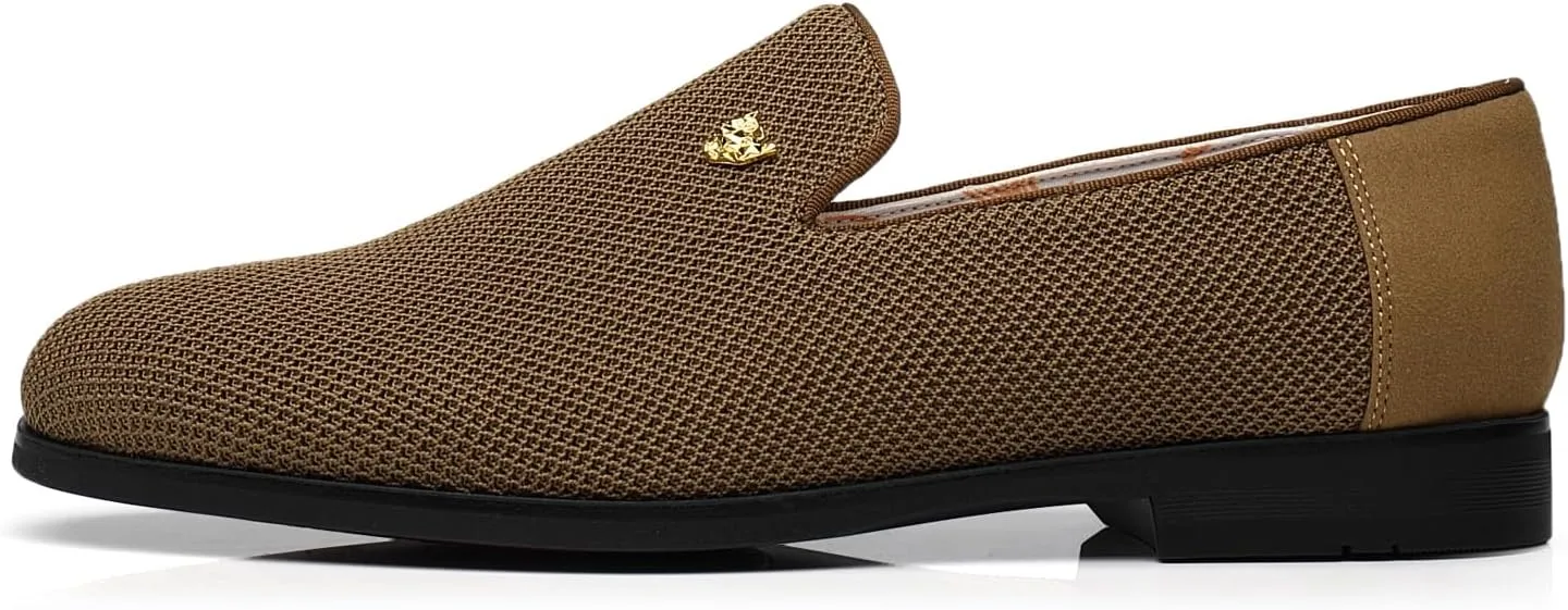Men's Casual Loafers Slip-on Walking Dress Comfortable Fashion Shoes
