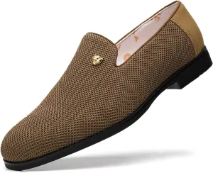 Men's Casual Loafers Slip-on Walking Dress Comfortable Fashion Shoes