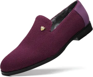 Men's Casual Loafers Slip-on Walking Dress Comfortable Fashion Shoes