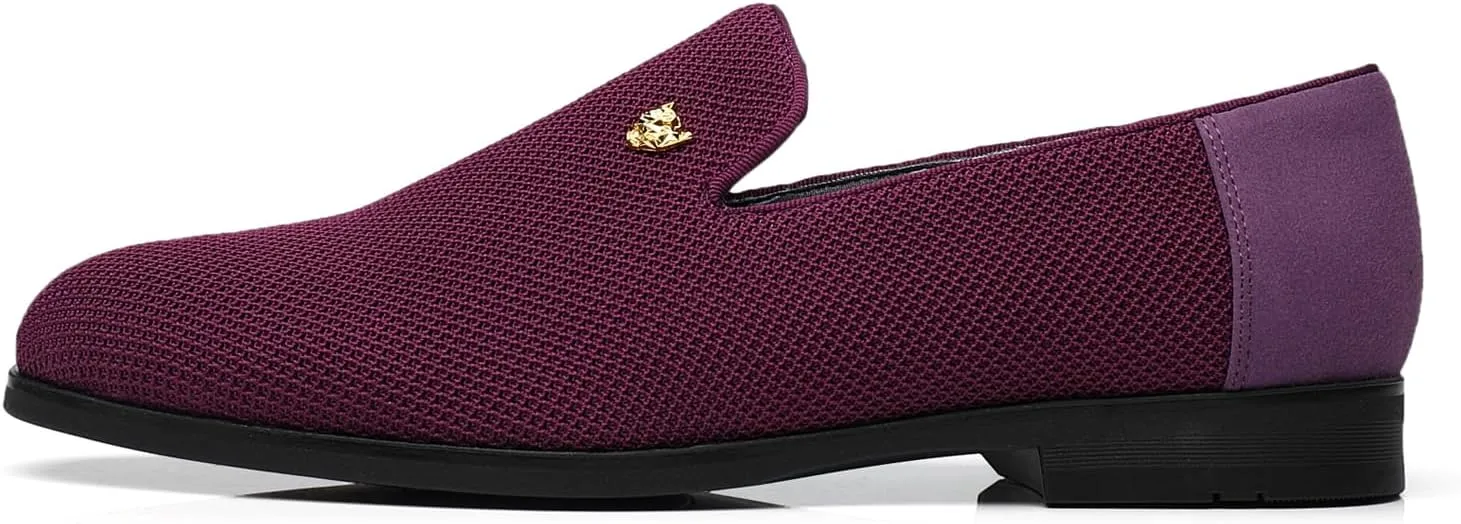 Men's Casual Loafers Slip-on Walking Dress Comfortable Fashion Shoes