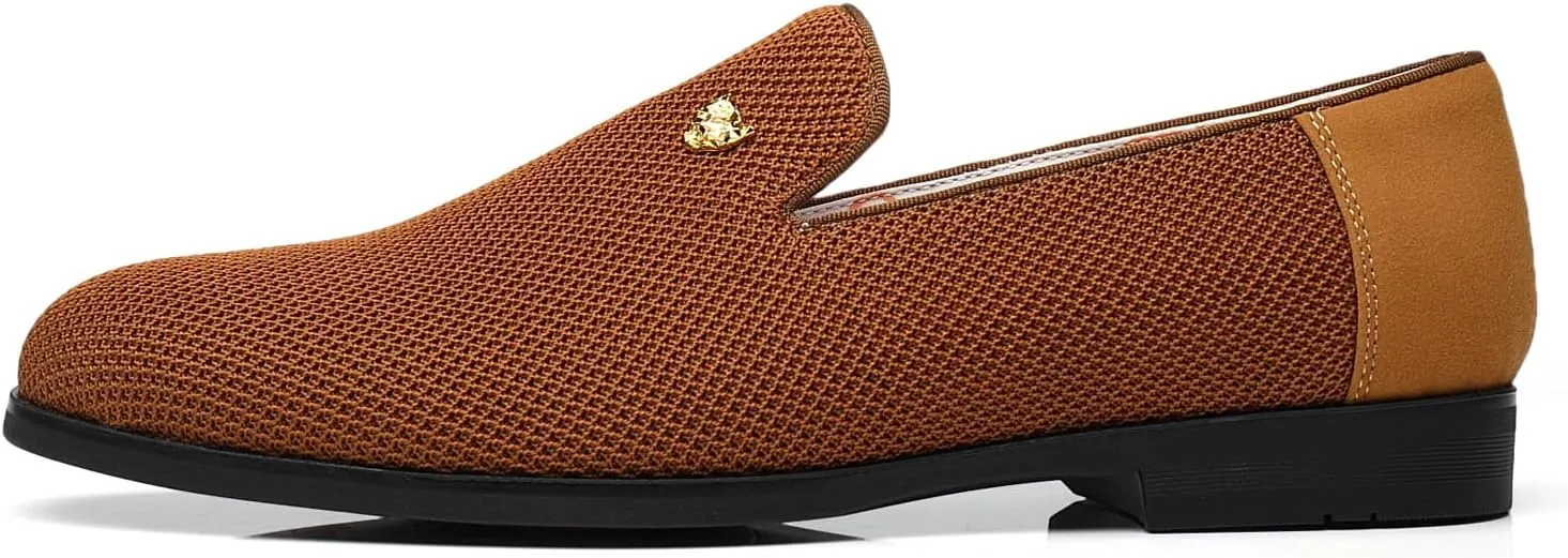 Men's Casual Loafers Slip-on Walking Dress Comfortable Fashion Shoes