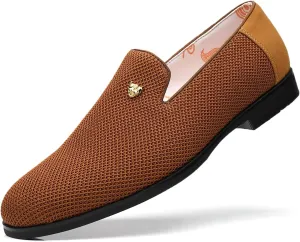 Men's Casual Loafers Slip-on Walking Dress Comfortable Fashion Shoes