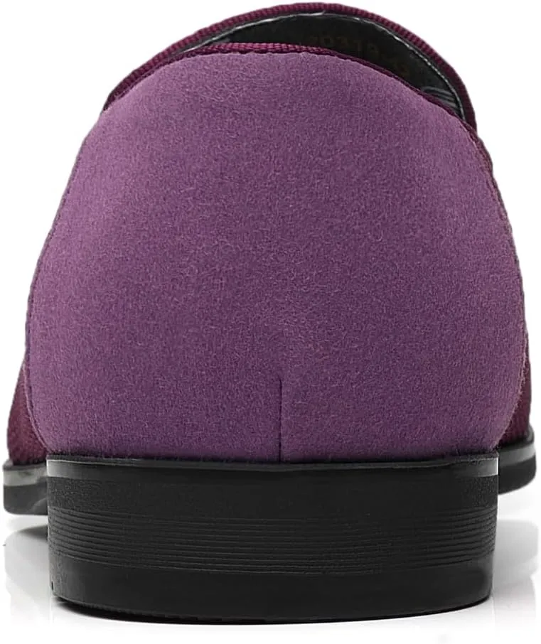 Men's Casual Loafers Slip-on Walking Dress Comfortable Fashion Shoes