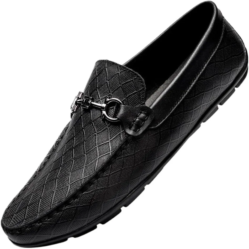 Mens Derby Shoes Walking Office Breathable Fashion Pointed Toe Slip-on Oxford
