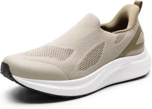 Men's Hands-Free Slip On Walking Shoes Laceless Comfortable Tennis Sneakers