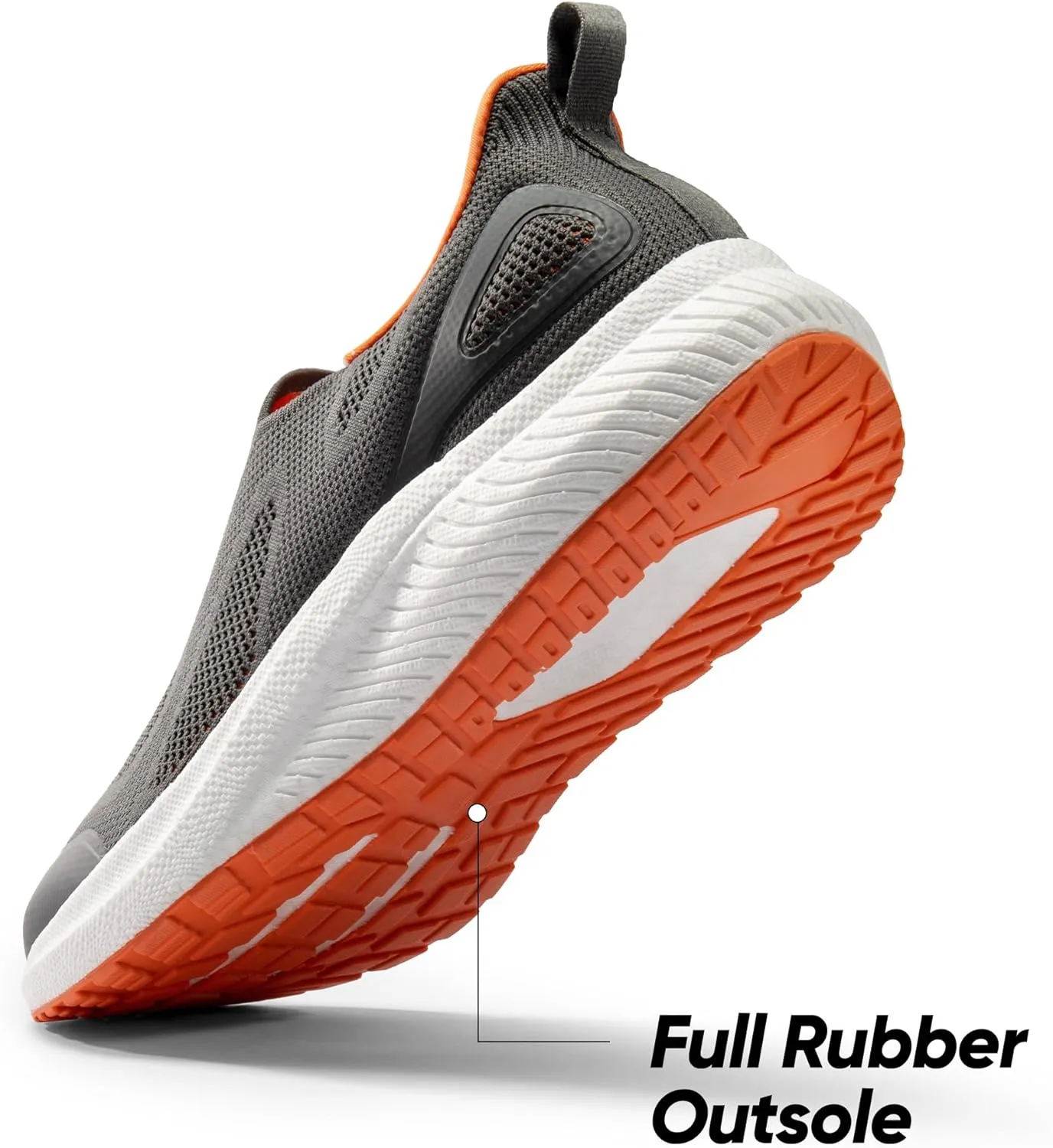 Men's Hands-Free Slip On Walking Shoes Laceless Comfortable Tennis Sneakers