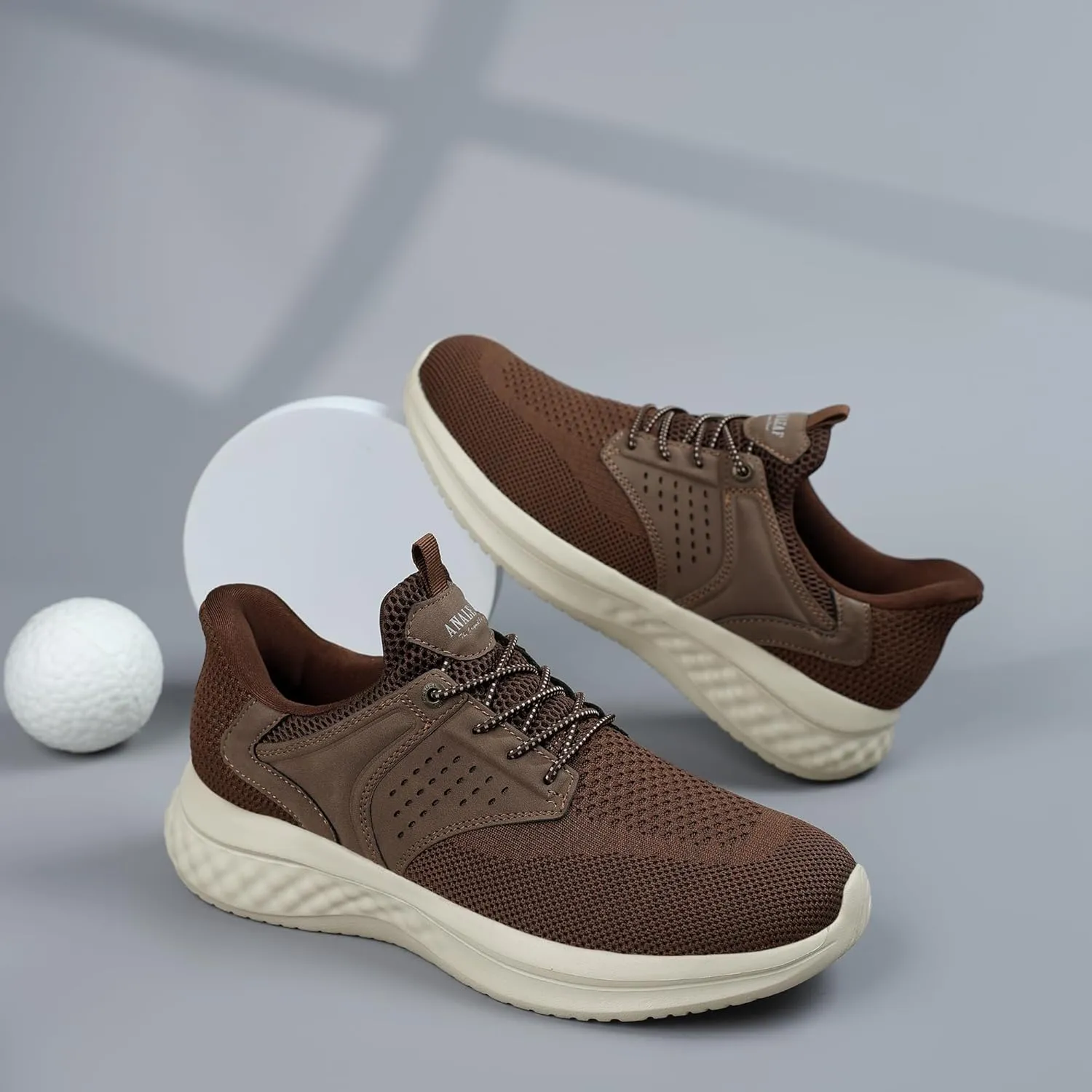 Mens Hands Free Walking Shoes Breathable Slip on Fashion Sneakers Daily Wear Casual Shoes