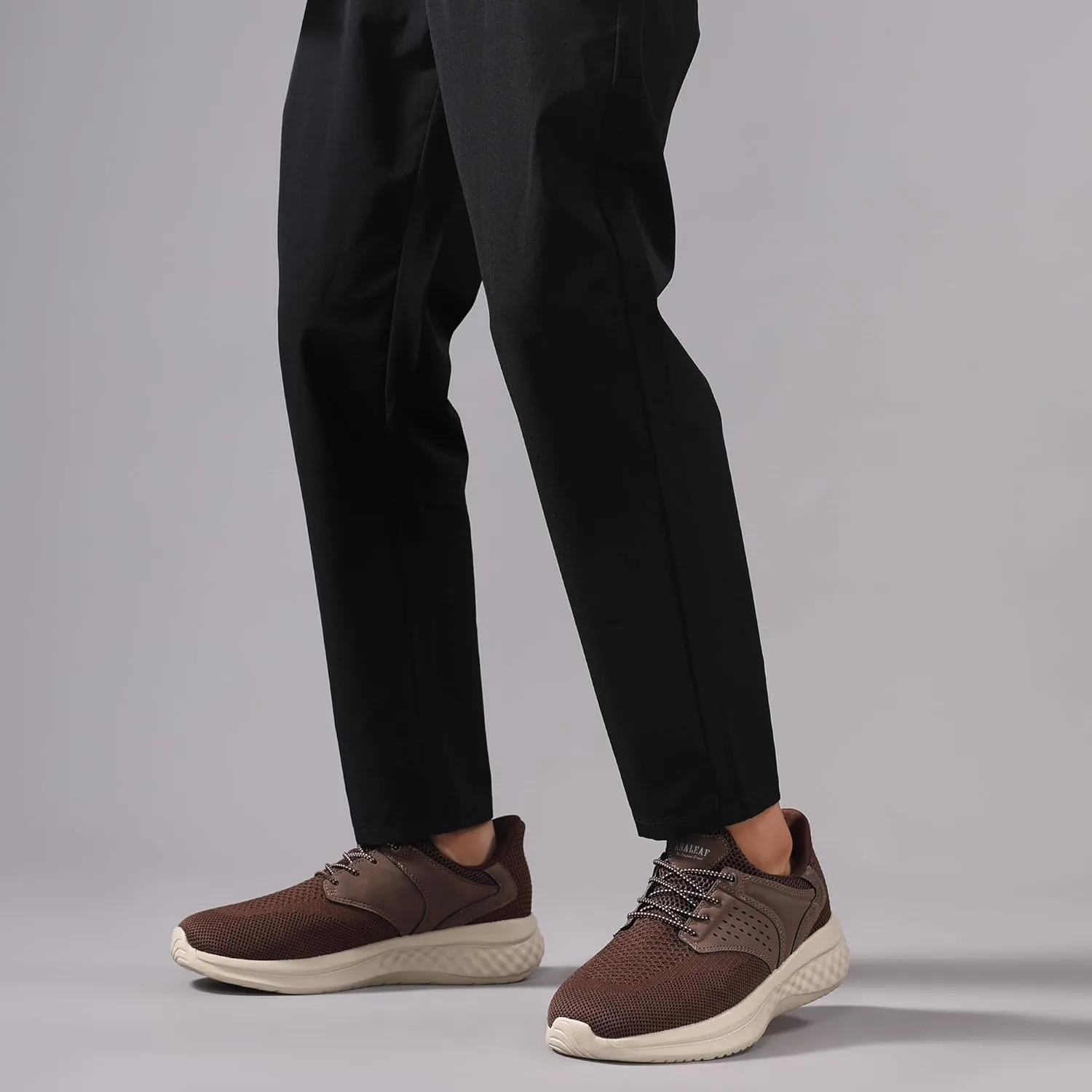 Mens Hands Free Walking Shoes Breathable Slip on Fashion Sneakers Daily Wear Casual Shoes