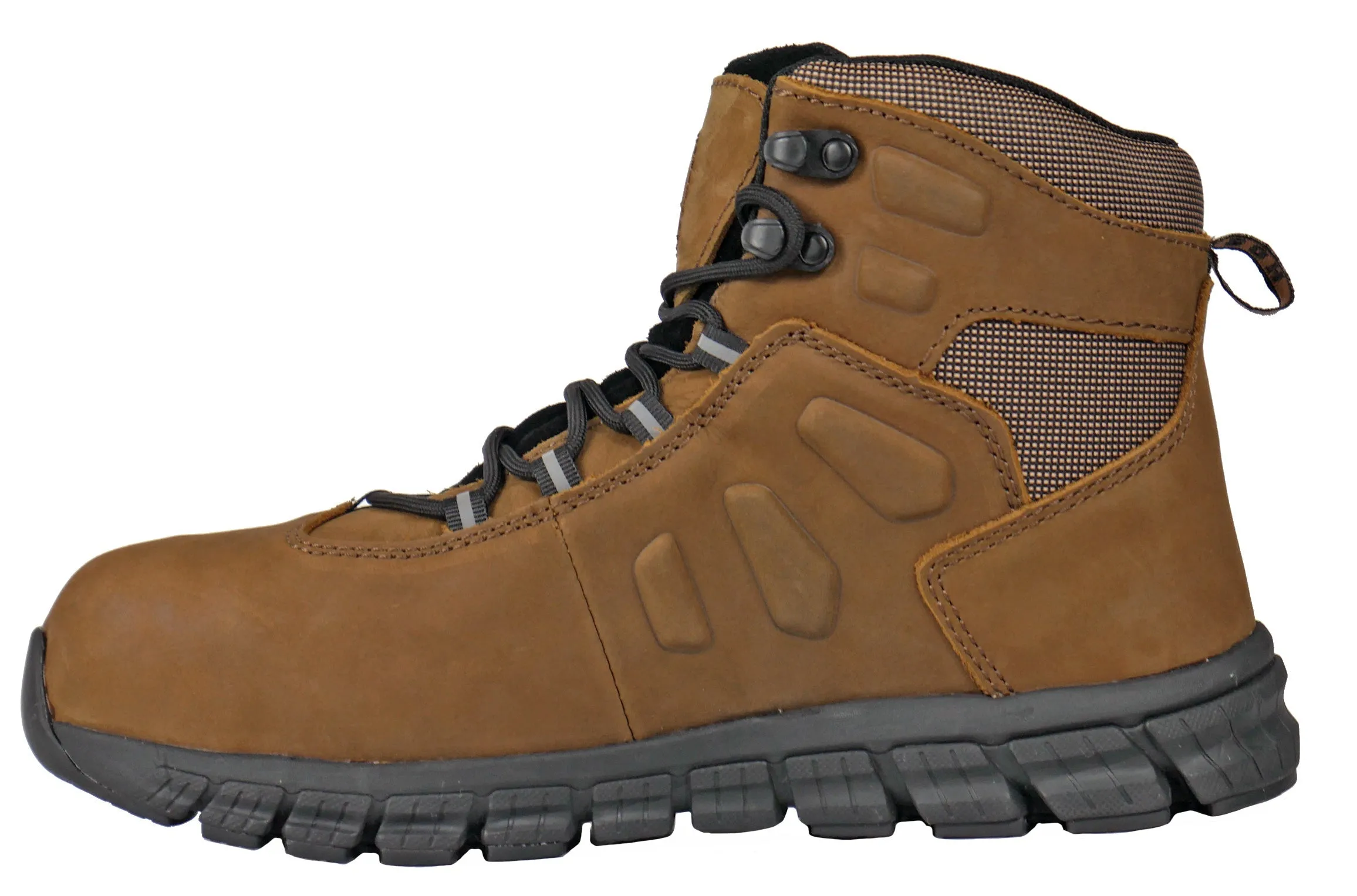 Men's Hoss Tikaboo Brown, SD, SR, Mid Hiker, Met Guard Composite Toe Boot