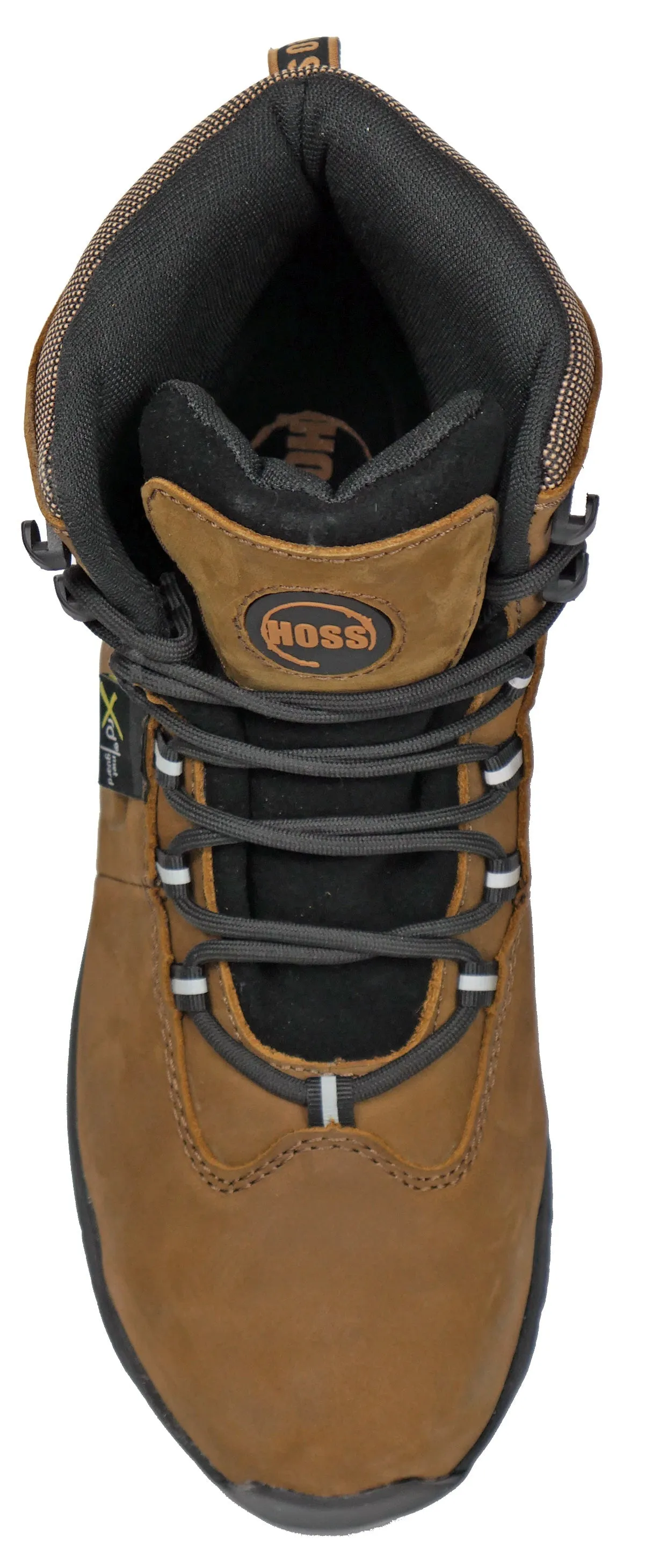 Men's Hoss Tikaboo Brown, SD, SR, Mid Hiker, Met Guard Composite Toe Boot