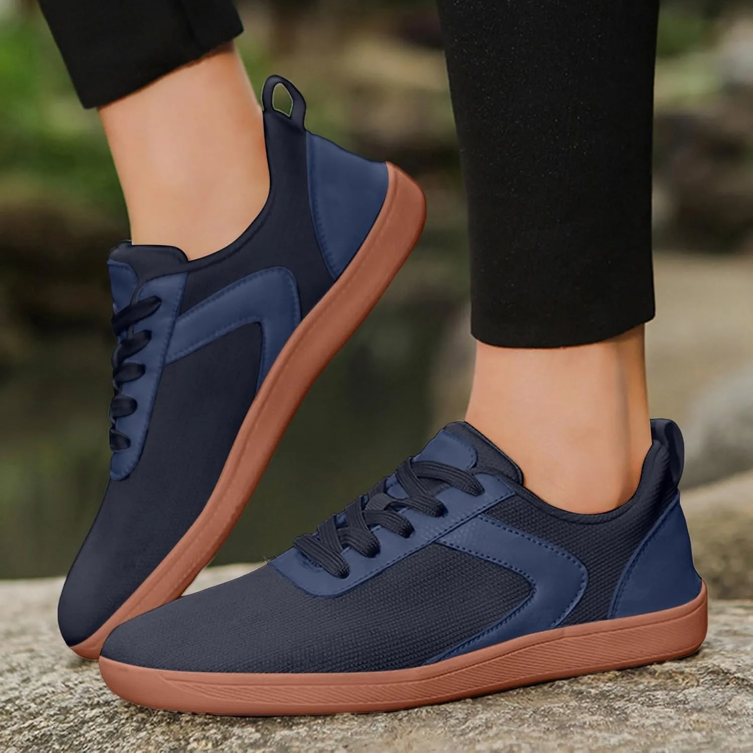 Mens Loafers & Slip-Ons Unisex Thin Soled Wide Last Casual Sneakers Light-Weight Walking Shoes Casual Mens Slip on Shoes