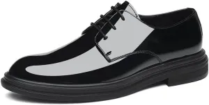 Mens Loafers Business Pointed Toe All-Day Comfort Office Working Leather Derby Shoes
