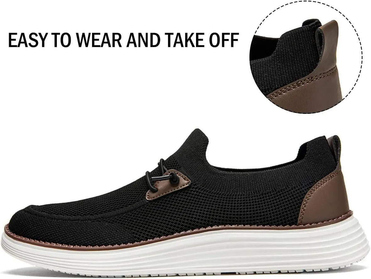 Men's Loafers Slip On Shoes Men Boat Shoes Casual Walking Shoes for Men Comfort Lightweight Breathable