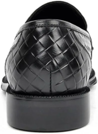 Mens Orthopedic Dress Shoes Slip On Oxford Wear Resistant Non Slip Anti Slip Black Comfortable Footwear