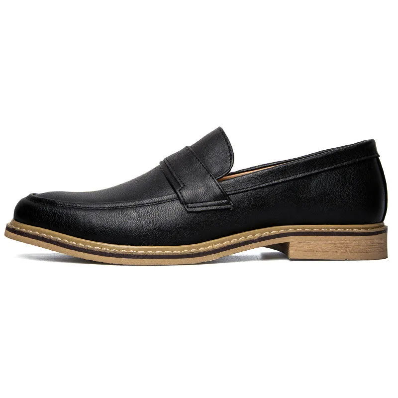 Men's Rubber Sole Casual Slip-On Shoes
