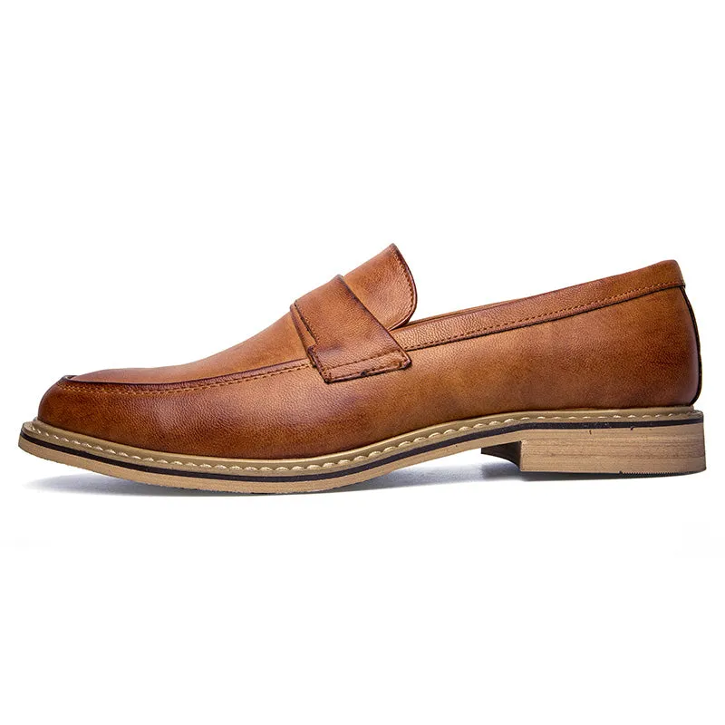 Men's Rubber Sole Casual Slip-On Shoes