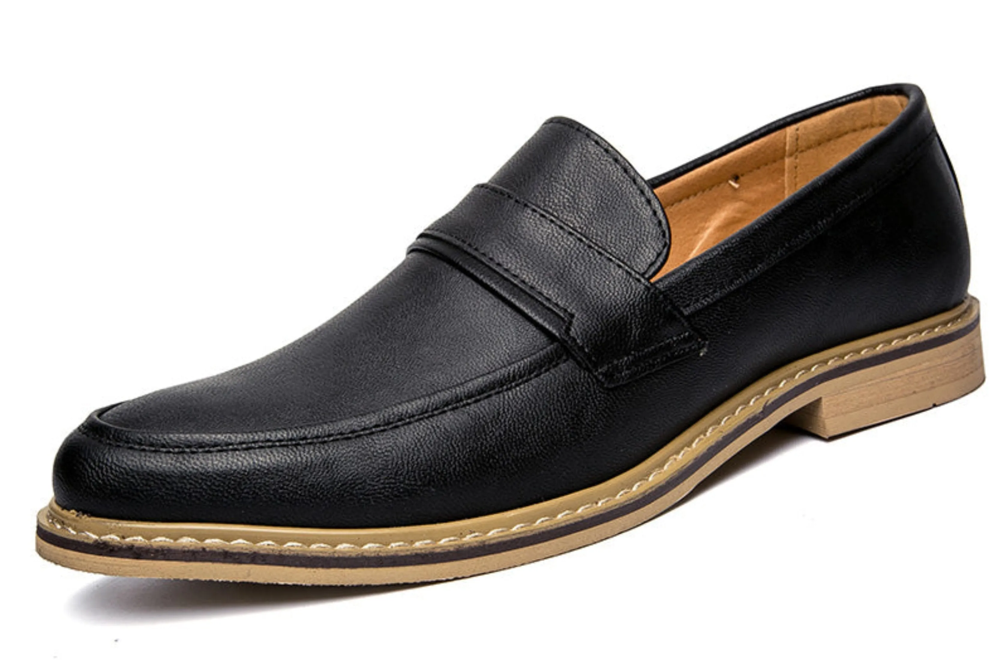 Men's Rubber Sole Casual Slip-On Shoes