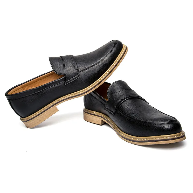 Men's Rubber Sole Casual Slip-On Shoes