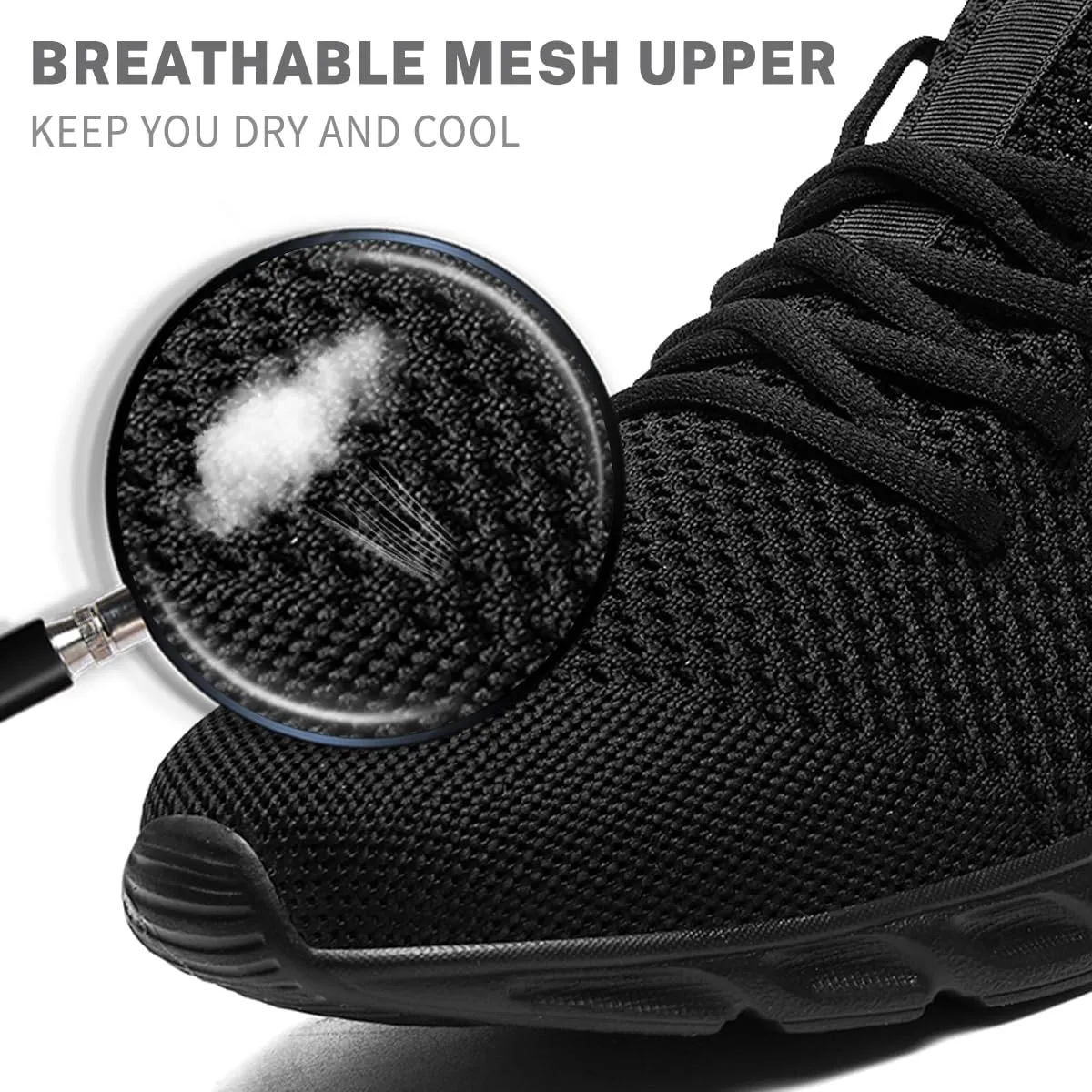 Men's Running Shoes Slip On Walking Comfortable Tennis Breathable Non Slip Athletic Gym Workout Cross Training Fashion Sneakers