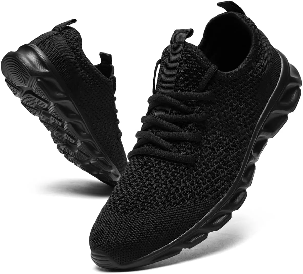Men's Running Shoes Slip On Walking Comfortable Tennis Breathable Non Slip Athletic Gym Workout Cross Training Fashion Sneakers