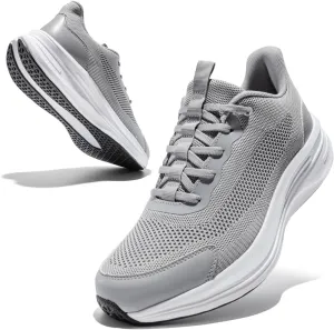 Mens Running Shoes Slip-on Walking Shoes for Men Athletic Gym Workout Sneakers Breathable Non Slip Tennis Cushioning Sneakers