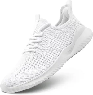 Mens Running Shoes Slip on Walking Tennis Sneakers Fashion Breathable Mesh Soft Sole Casual Athletic Lightweight