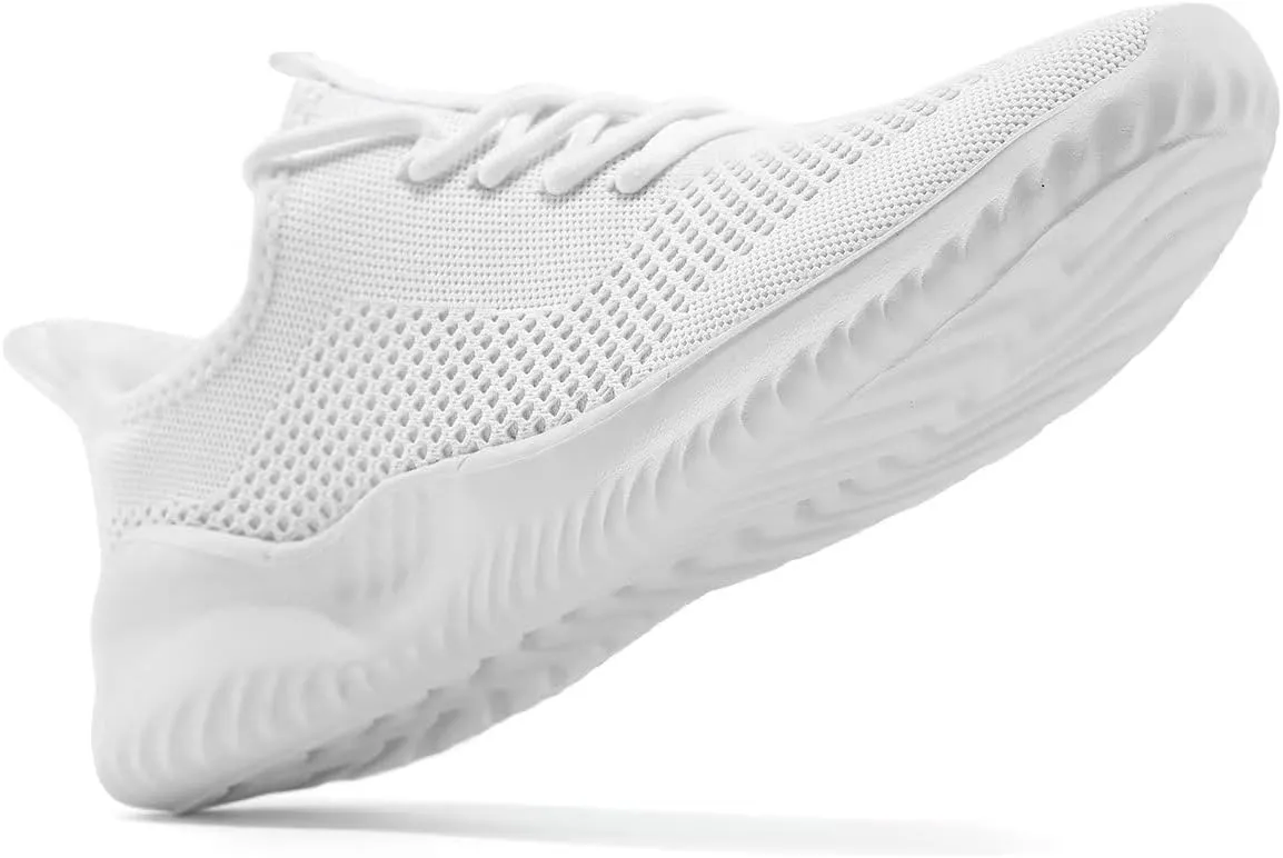 Mens Running Shoes Slip on Walking Tennis Sneakers Fashion Breathable Mesh Soft Sole Casual Athletic Lightweight