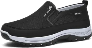 Men's Slip on Casual Shoes Lightweight Breathable Anti-Slip Walking Shoes, Outdoor Hiking Shoes