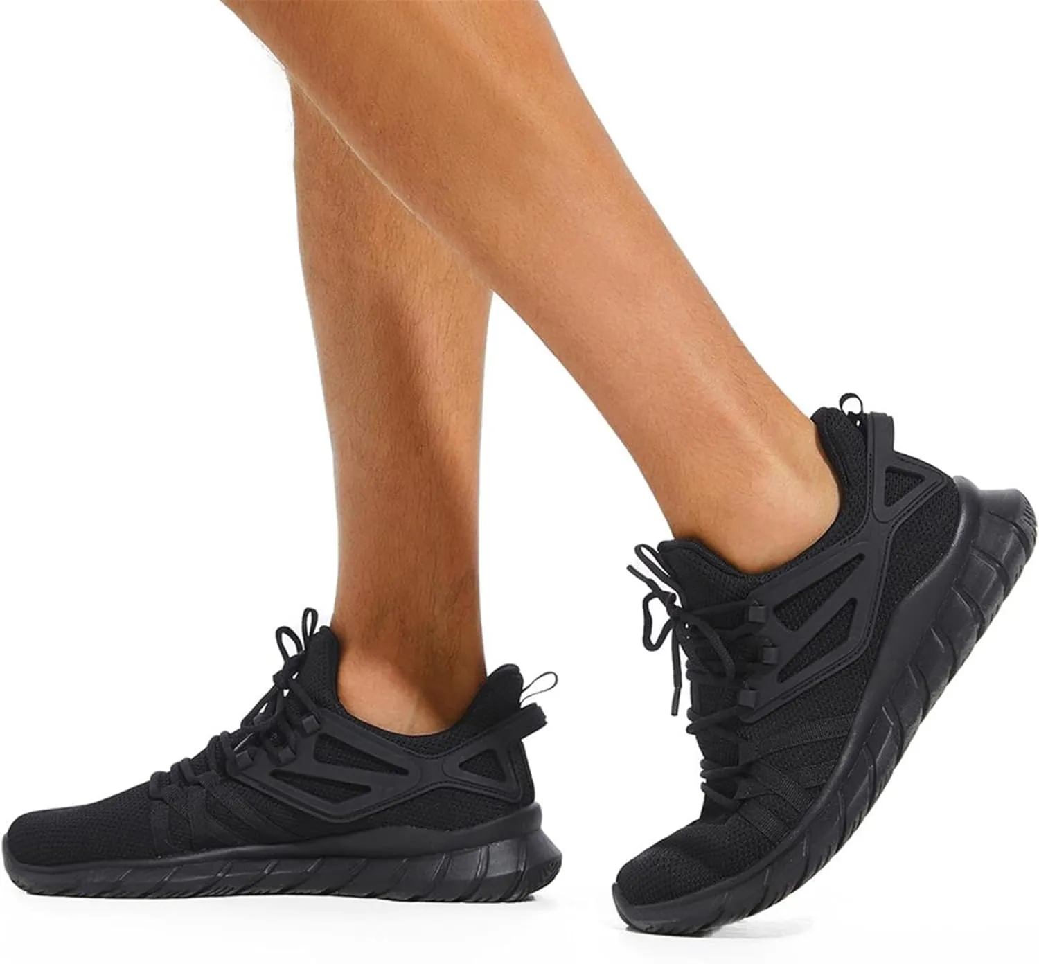 Mens Slip On Fashion Sneakers Non Slip Tennis Running Walking Shoes Breathable Lightweight Workout Shoes