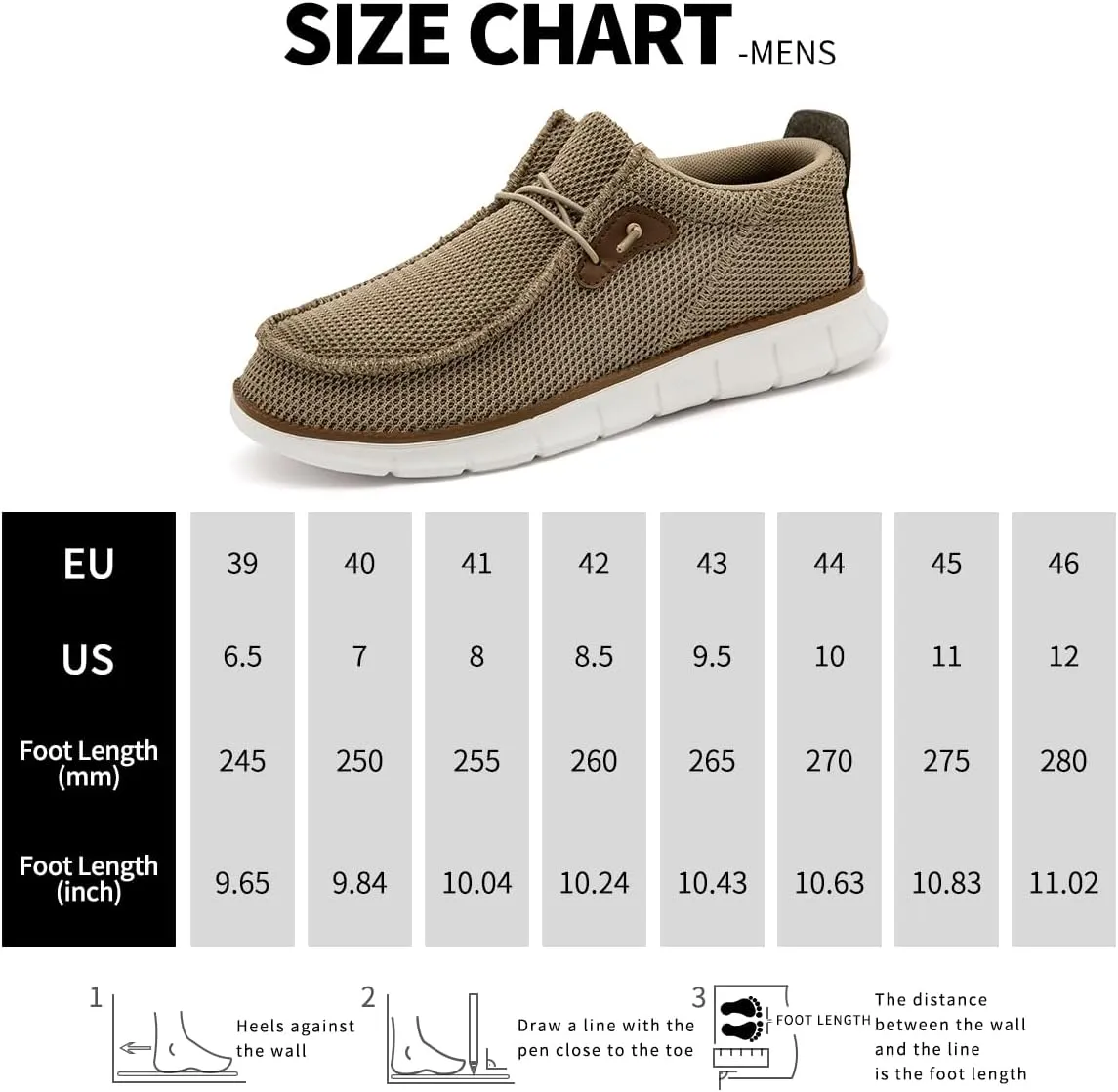 Mens Slip on Loafers Boat Shoes Non Slip Walking Shoes Fashion Sneakers for Men Comfort Lightweight Breathable Casual Office Shoes