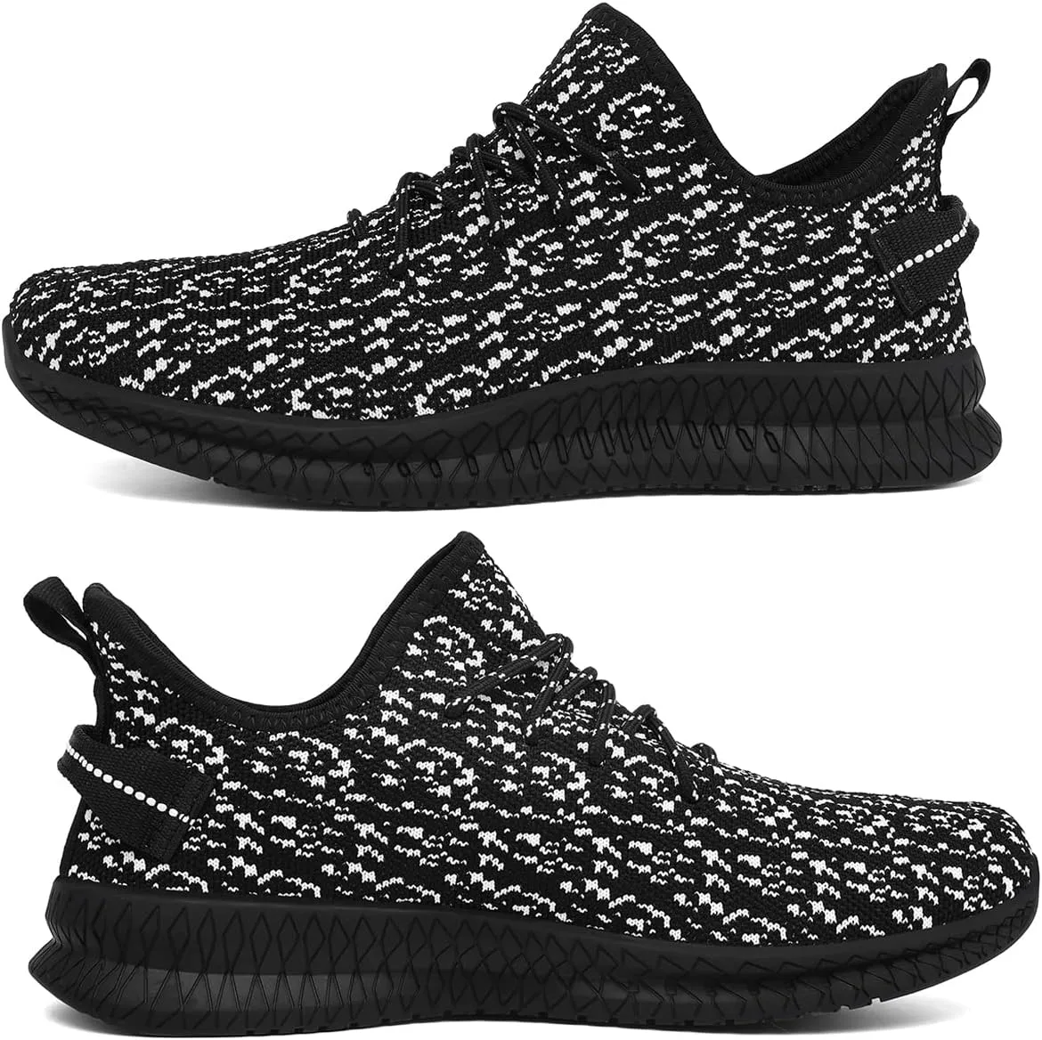 Mens Slip On Walking Shoes Lightweight Breathable Non Slip Running Comfortable Gym Tennis Athletic Fashion Sneakers Men
