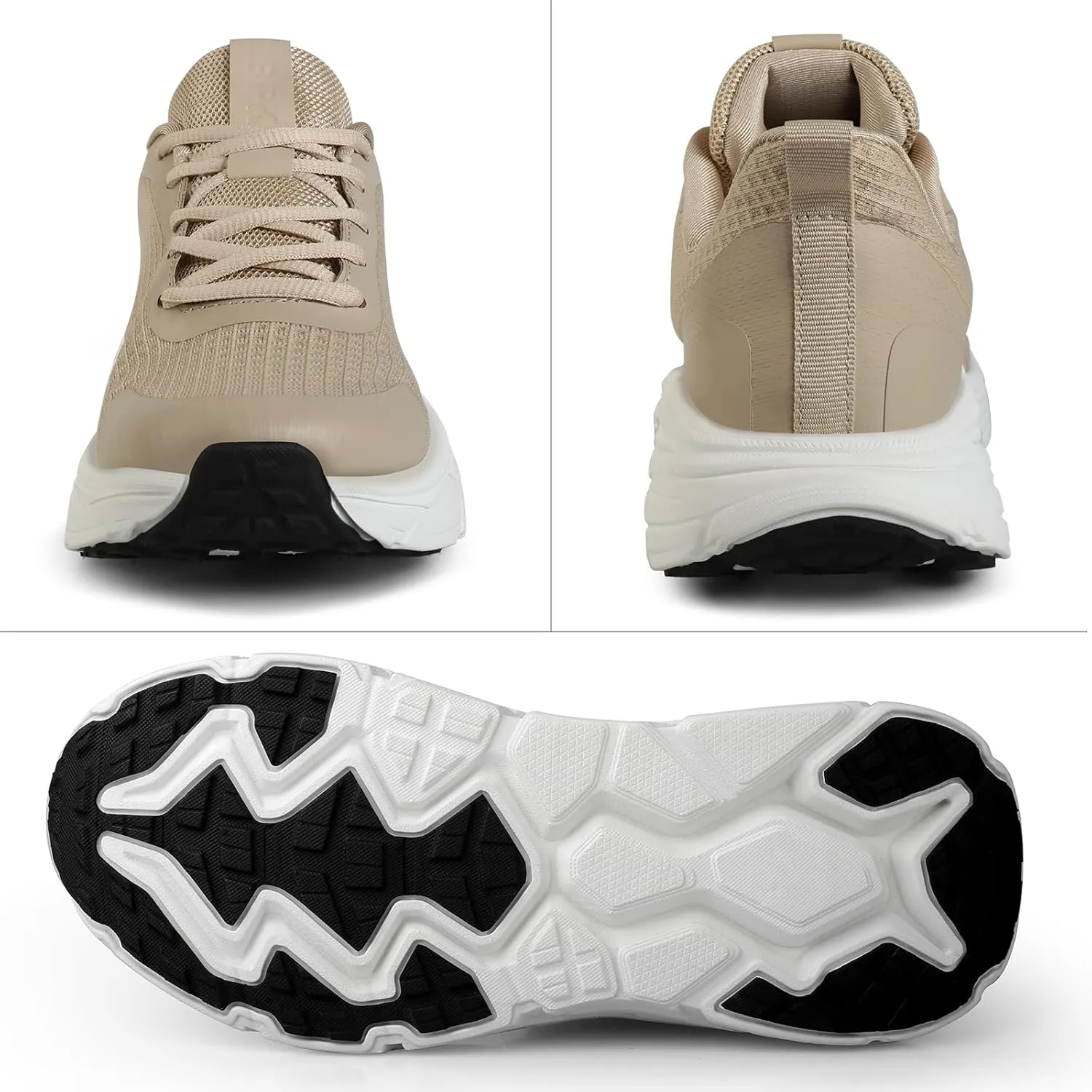 Mens Slip On Walking Shoes Running Tennis Shoes for Athletic Workout Gym Casual Non Slip Training Sneakers Breathable Knit Upper Indoor Outdoor