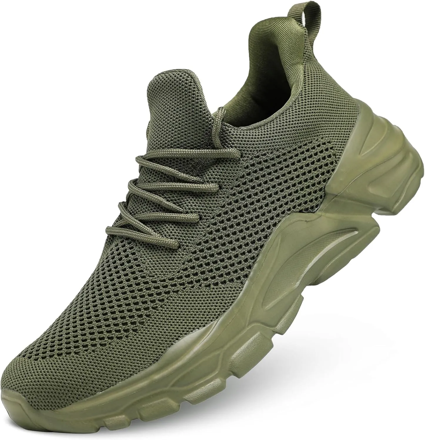 Men's Slip on Walking Shoes Ultra Light Breathable Non Slip Running Shoes Casual Fashion Sneakers Mesh Workout Sports