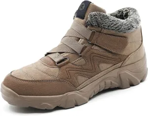Men's Slip On Walking Sneakers Comfortable Hiking Fashion high top Boots…