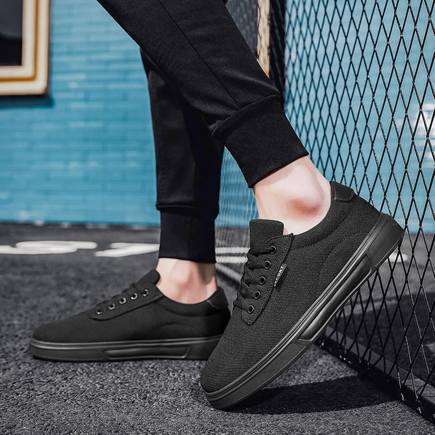 Men's Walking Shoes Sports Low Top Mountaineering Classic Breathable Slip On Loafers