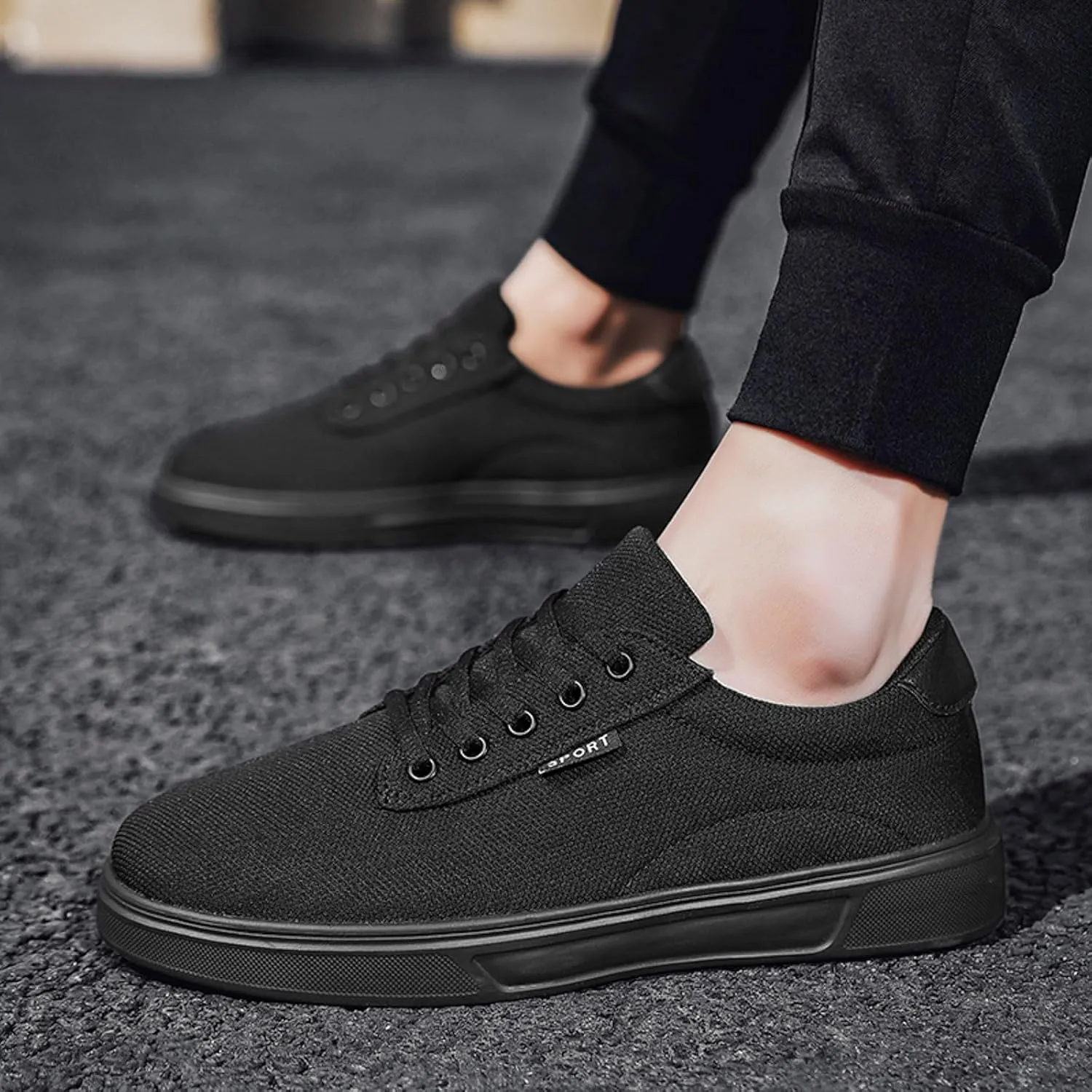 Men's Walking Shoes Sports Low Top Mountaineering Classic Breathable Slip On Loafers