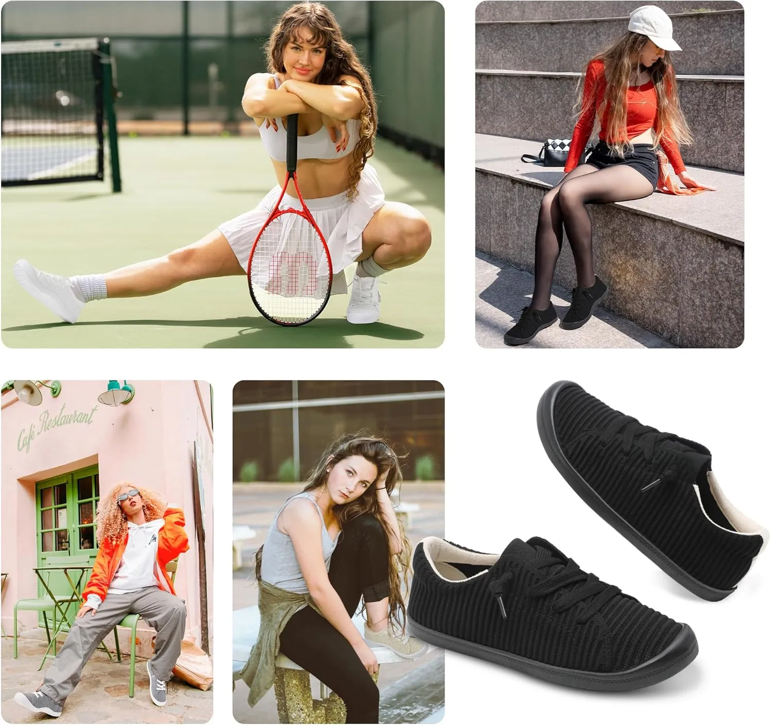 Mesh Slip On Shoes Women Comfort Knit Slip On Loafer Casual Fashion Sneaker Lightweight and Breathable Walking Flats