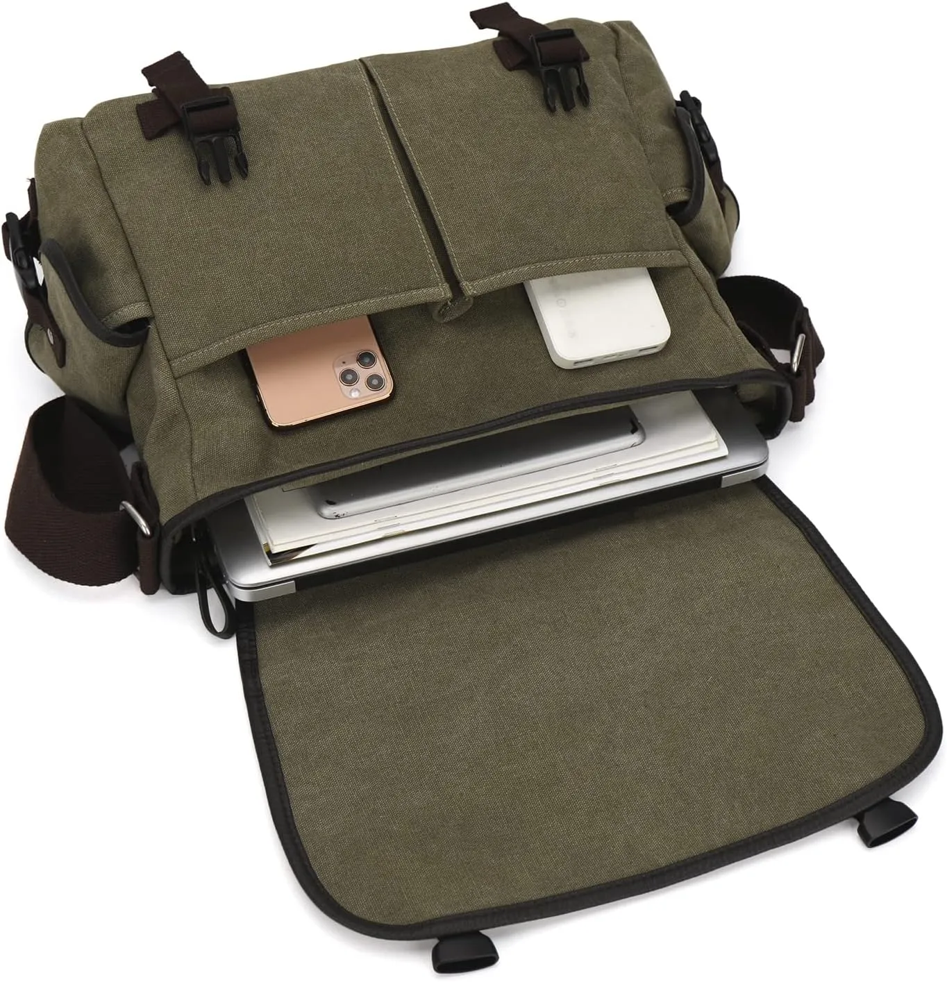 Messenger Bag Men,Waterproof Crossbody Bag,Satchel Shoulder Bag