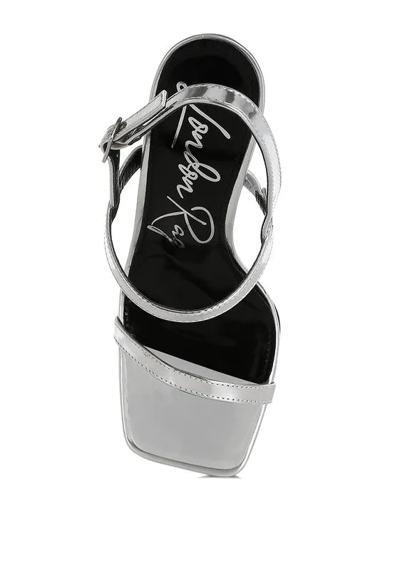 Metallic Fantasy Wedge Sandals