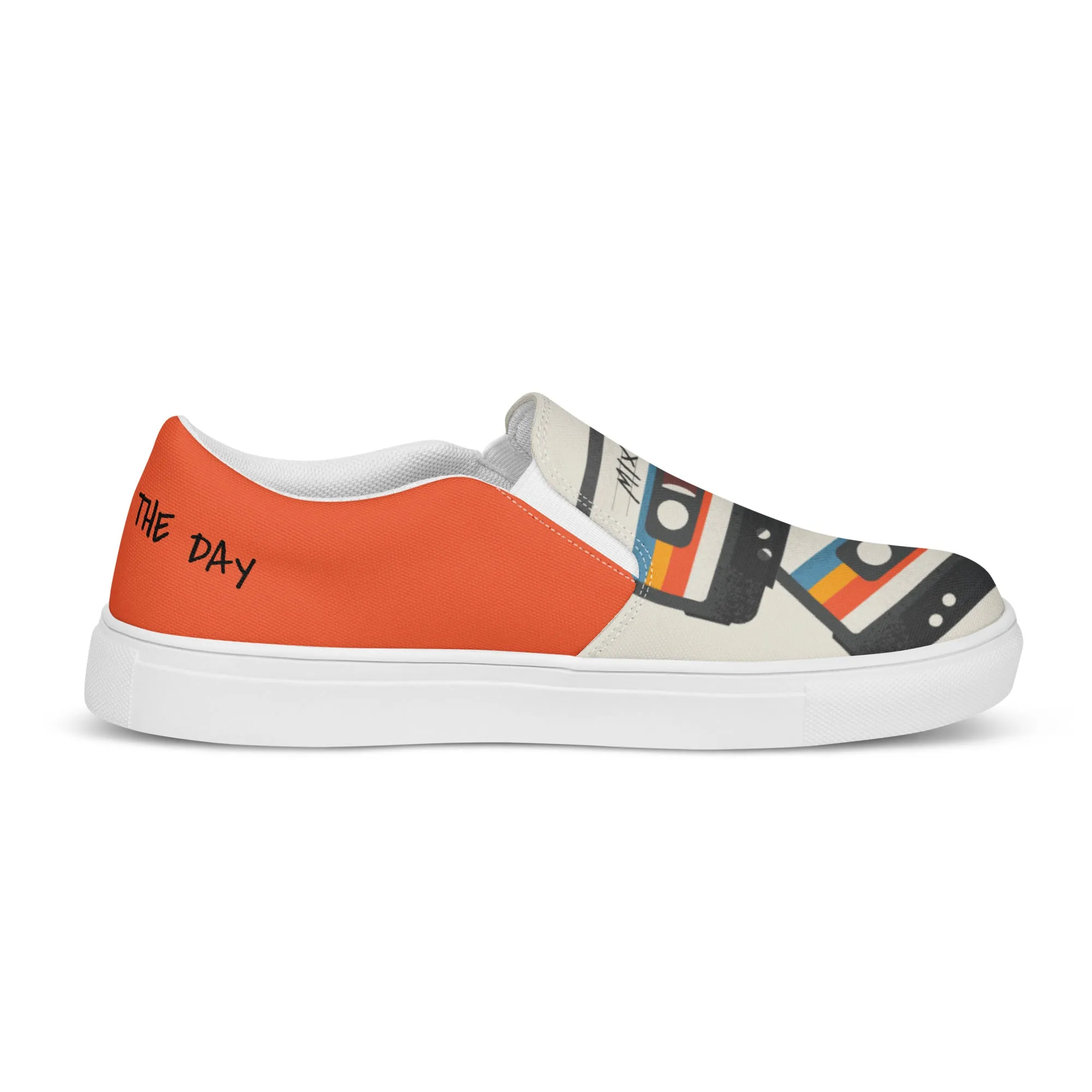 Mixed Tape - Women's Canvas Slip-On Sneaker