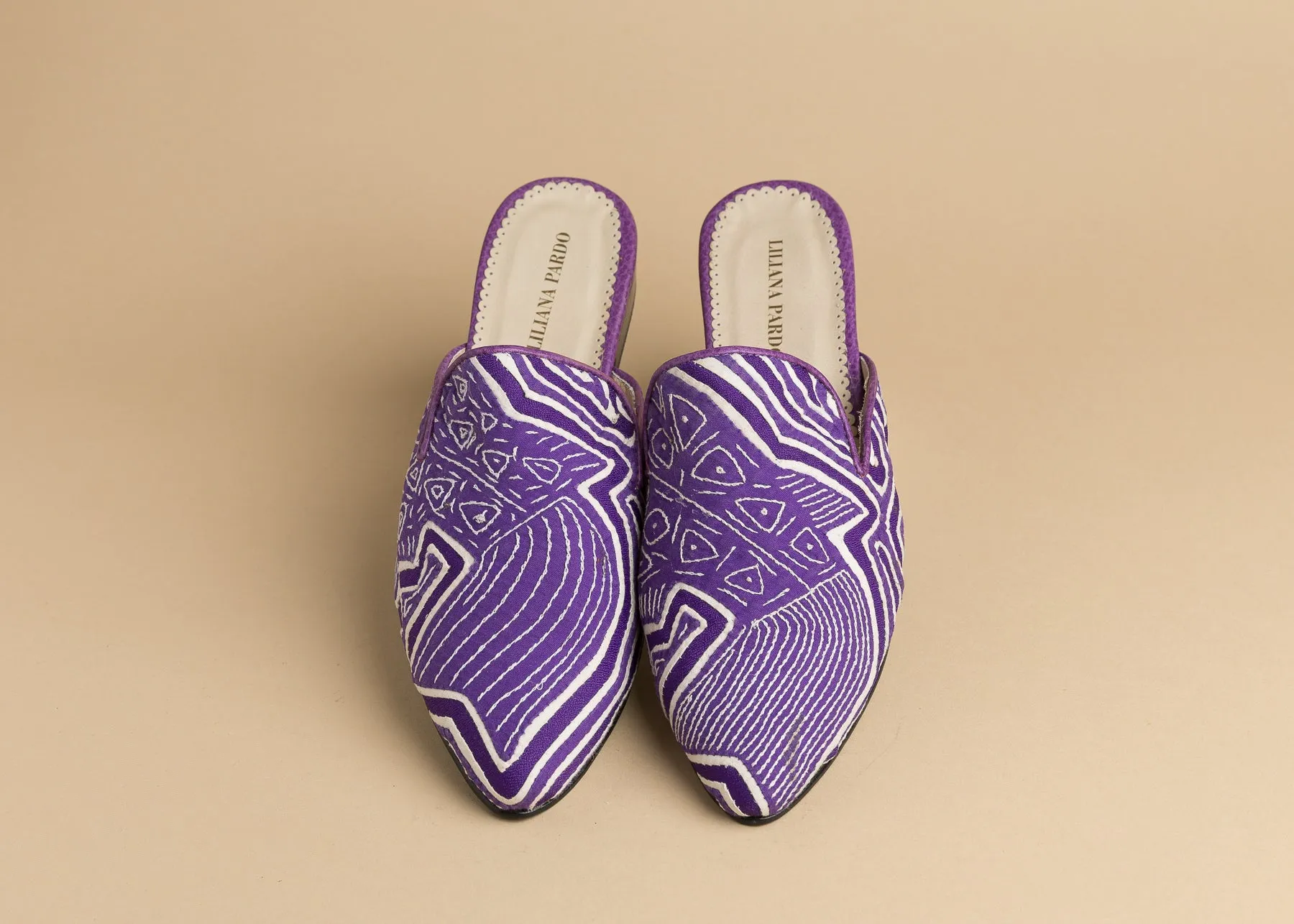 Mola Mules | Light Purple Fishtail