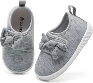 MORENDL Baby First Walking Shoes Toddler Slip On Shoes Infant Mesh Breathable Sneakers