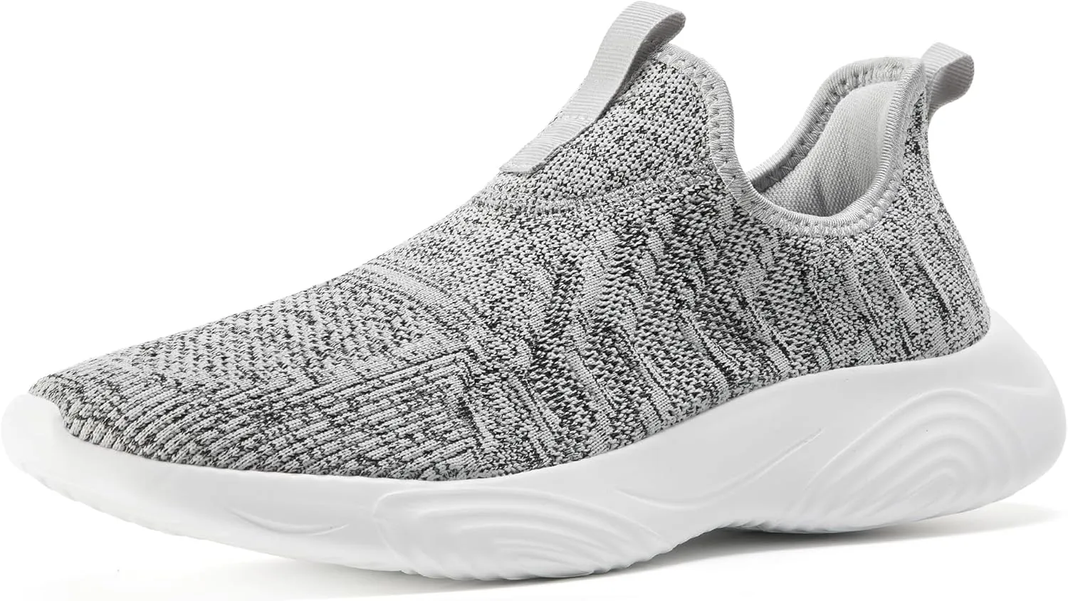 MRIP Mens Slip On Walking Shoes Lightweight Non Slip Gym Workout Running Shoes Mesh Breathable Cushion Fashion Tennis Athletic Casual Sneakers