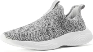 MRIP Mens Slip On Walking Shoes Lightweight Non Slip Gym Workout Running Shoes Mesh Breathable Cushion Fashion Tennis Athletic Casual Sneakers